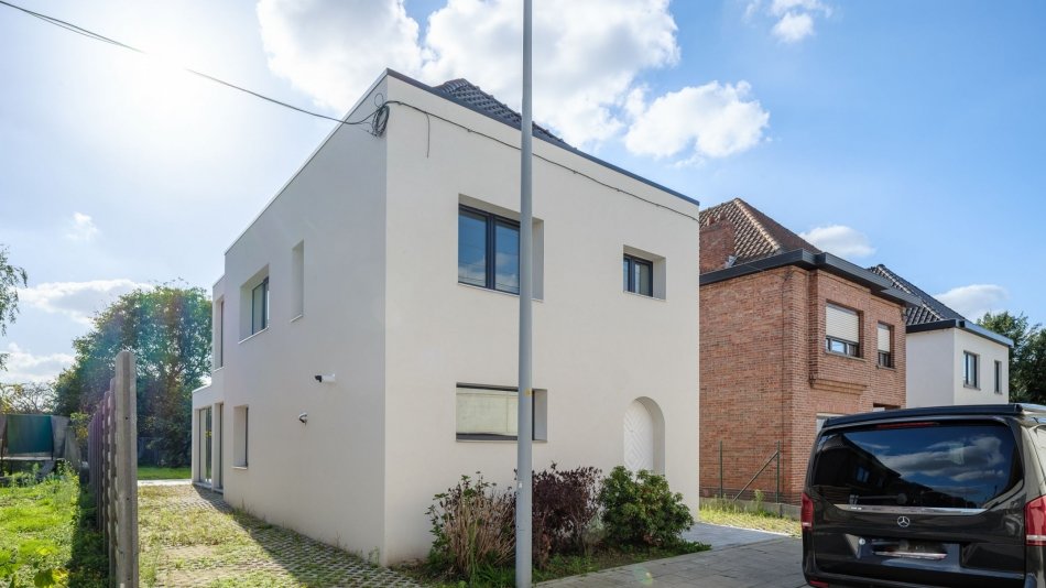Bekstraat Landegem (voor + na)
