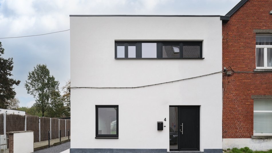 Sint-Rafaëlstraat Oostakker (voor + na)